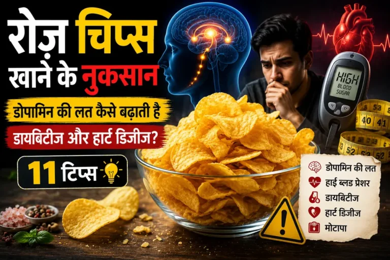 रोज़ चिप्स खाने के नुकसान और जंक फूड का स्वास्थ्य पर प्रभाव